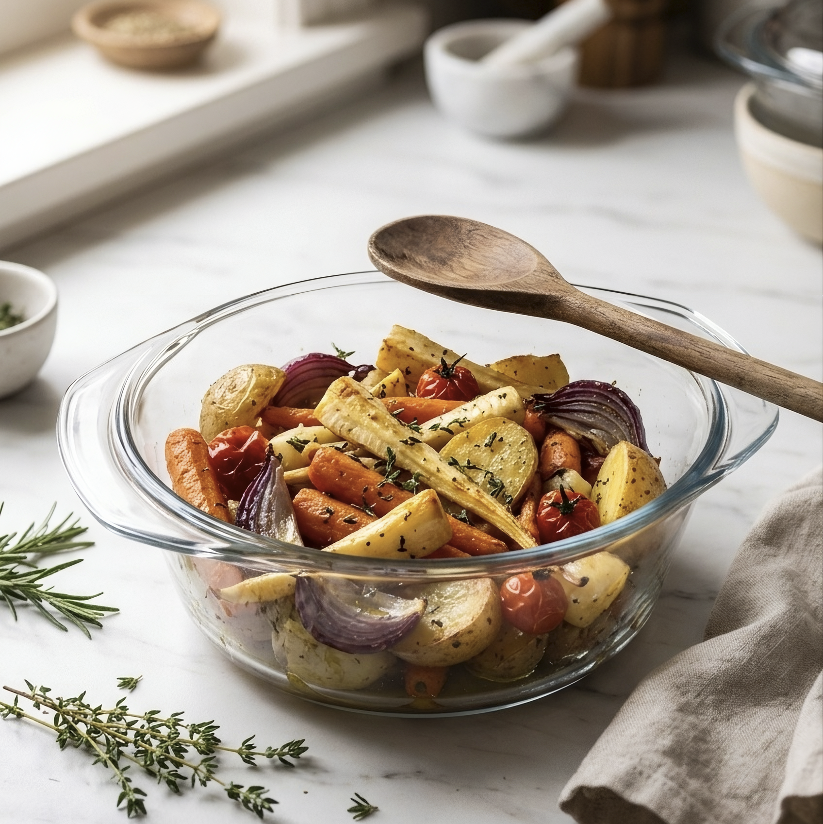 Brut et Belle "Clarté" Artisan Glass Cocotte Duo (Set of 2)